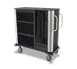 Forbes Industries 2279 Plastic Inroom Housekeeping Suite Cart w/ (3) Shelves - 21.5”W x 51”D x 50.5”H 1 image