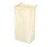 Forbes Industries 34-B Heavy Duty Nylon Housekeeping Bag w/ Square Bottom 1 image