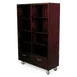 Forbes Industries 5795 Mobile Back Bar w/ (6) Shelves & Wood Veneer Cabinet 1 image