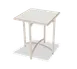 Forbes Industries 7027T-42 EcoFlex Elite Trend Series Square Collapsible Table, 30"W x 30"D x 42"H, Trend Material, Stainless Steel Frame 1 image