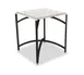 Forbes Industries 7032T-48 EcoFlex Elite Trend Series Square Folding Table, 30"W x 30"D x 48"H, Textured Black Paint 1 image
