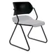 Forbes Industries ACLP220## Acton Stacker Upholstered Armless Chair w/ Plastic Glides, Standard Frame 1 image