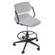 Forbes Industries AS125A13H## Acton® Upholstered Armless Bar Stool with Hard Caster Base 1 image