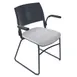 Forbes Industries FGA100###### NIMA™ Sled Base Desk Height Chair with Arms, Steel Glides 1 image