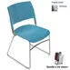 Forbes Industries FGAPKG02105#### Nima™ Sled Base Desk Height Chair Package w/ Glide and Dolly 1 image