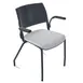 Forbes Industries FGD101###### Nima™ Upholstered Four Leg Desk Height Chair with Arms and Glides 1 image