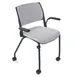 Forbes Industries FGD203###### Nima™ Upholstery Four Leg Desk Height Chair with Arms 1 image