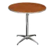 Forbes Industries HO24DI-SKADJ 200 Series Pedestal Round Table 1 image