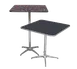 Forbes Industries LSADJ3636-### Classic Laminate Series Square Pedestal Table 1 image