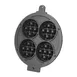 Waring WMB400XRP Mini Belgian Waffle Replacement Kit 1 image