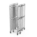 Winholt SS-1810N 10 Pan Full Height End Loading Nesting Mobile Pan Rack w/ 5" Casters 2 image