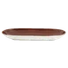 Steelite 11230577 Taster Tray, 10" x 5" x 1.125", Terramesa Mocha, China, Oven Safe 530°F, - 6/Case 2 image