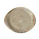 Steelite 11290521 Oval Porcini China Plate, 10" x 8.125" x 1" Ceramic, Oven Safe 530°F - 1 Dozen 1 image