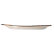 Steelite 11300521 Blue Ceramic Plate, 10" x 8.125" x 1.0", Narrow Rim, Oven Safe 530°F - 1 Dozen 2 image