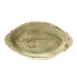 Steelite 11310318 Oval Au Gratin Dish Green Ceramic 6.5 Oz 8.0" x 4.5" x 1.63" 530°F Safe - 24/Case 1 image