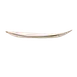 Steelite 11550501 White FreeForm Ceramic Plate 14.6×9.6×1.9" NarrowRim Vitrified 530°F Safe - 6/Case 2 image