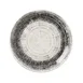 Steelite 11720566 Coupe Plate, 10" x 0.75" Round Ceramic, Graphite Finish, Vitrified, - 1 Dozen 1 image