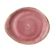 Steelite 12100521 - Raspberry Plate 10.0" x 8.125" Ceramic Vitrified Rim, Oven Safe 530°F - 1 Dozen 1 image