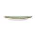 Steelite 12130521 Aqua China Plate 10" x 8.125" x 1" FreeForm NarrowRim Oven Safe 530°F - 1 Dozen 2 image