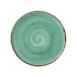 Steelite 12130636 Stack Plate, 10" Round Aqua Ceramic, Vitrified, Oven Safe to 530°F 275°C - 1 Dozen 1 image