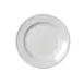 Steelite 1403X0107 8" Round Bead Plate, Vitrified Ceramic, Oven Safe to 530°F/275°C - 1 Dozen 1 image