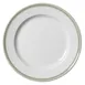 Steelite 1404X0101 11.25" Sage Round Ceramic Plate, Oven Safe to 530°F, Elegant Styling - 6/Case 1 image
