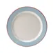 Steelite 15310214 - Slimline China Plate, 6.25" x 0.625" Round Blue, Oven Safe 530°F/275°C - 36/Case 1 image