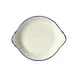 Steelite 17100191 - Round Au Gratin Dish, 5.75" x 1.625" (6.5 oz), Blue China, Oven Safe - 36/Case 1 image