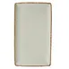 Steelite 17140556 Dapple Brown Rectangular Tray, 13" x 7.5" x 0.75", Ceramic, Oven Safe 530°F, 6/Case 1 image