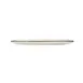 Steelite 17560550 Rect Tray, 10.625" x 6.5", Dapple Charcoal, China, Oven Safe to 530°F - 6/Case 2 image
