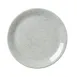Steelite 17610566 - 10" Round Coupe Rim Ceramic Plate, Crackle Grey, Oven Safe 530°F, 1 Dozen 1 image