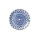 Steelite 17620568 - 6" Nomad Blue Coupe Rim China Plate, Vitrified, Oven Safe to 530°F - 1 Dozen 1 image