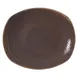 Steelite 17750579 Spice Plate, 12" Oval Granite Ceramic, Oven Safe 530°F/275°C - 1 Dozen 1 image