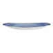 Steelite 17770579 - Bluestone Oval Spice Plate, 12" x 1.25" Ceramic, Oven Safe 530°F - 1 Dozen 2 image