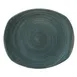 Steelite 17780579 Spice Plate, 12" Oval Jade Ceramic, Oven Safe to 530°F, 12 per case - 1 Dozen 1 image