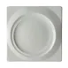 Steelite 41145ST1218 Square Plate, 6.25" x 6.25" Bone China with Embossed Rim - 1 Dozen 1 image
