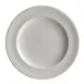 Steelite 4411RF004 Banquet Rim Plate, 9" Round Bone China, Medium Rim - 1 Dozen 1 image