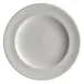 Steelite 4411RF005 Banquet Rim Round 8" Bone China Plate, Medium Rim, Folio Style - 1 Dozen 1 image