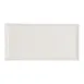 Steelite 51109ST3209 Rect China Tray, 9.375" x 4.625" x 0.75", White Album, Dish/Oven Safe - 1 Dozen 1 image