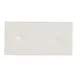 Steelite 51109ST3240 Rect China Tray, White, 9.375" x 4.625" x 0.75", Dishwasher/Oven Safe - 1 Dozen 1 image