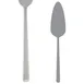 Steelite 5506J067 - 10" Stainless Steel Cake & Pie Server, Smooth Edge, La Tavola Yuki - 1 Dozen 1 image