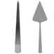 Steelite 5769SX067 Cake & Pie Server, 12.75" Angle, 18/10 Stainless Steel, 12" Length - 1 Dozen 1 image