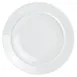 Steelite 61102ST0353 11" Round China Plate, Porcelain Wide Rim, Oven Safe to 500°F - 1 Dozen 1 image