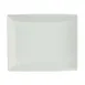 Steelite 61104ST0513 Ikon Porcelain Plate, 7.875" x 6.5" x 2.63", Oven Safe to 500°F - 36/Case 1 image