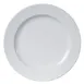 Steelite 61106ST0576 7" Round Bone China Plate, Wide Rim, Oven Safe to 500°F, Embossed - 36/Case 1 image