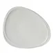Steelite 61110ST0701 - Drift China Plate, 9.25" x 7.75", Porcelain, Oven Safe to 500°F - 24/Case 1 image