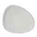 Steelite 61110ST0702 - 6.75" x 6.25" Drift Porcelain Plate, Oven Safe to 500°F - 36/Case 1 image