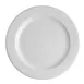 Steelite 61131ST0252 - Avalon Round 11" China Plate, Wide Rim, Porcelain, Oven Safe to 500°F, 1 Dozen 1 image