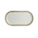 Steelite 6162RG127 - Oval Tray, 9.75" x 5.625" x 1" Porcelain, Birch, Safe 425°F - 24/Case 1 image