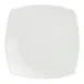 Steelite 62101ST0655 Square Coupe Plate, 9.125" Royal Porcelain, Oven Safe to 500°F - 1 Dozen 1 image